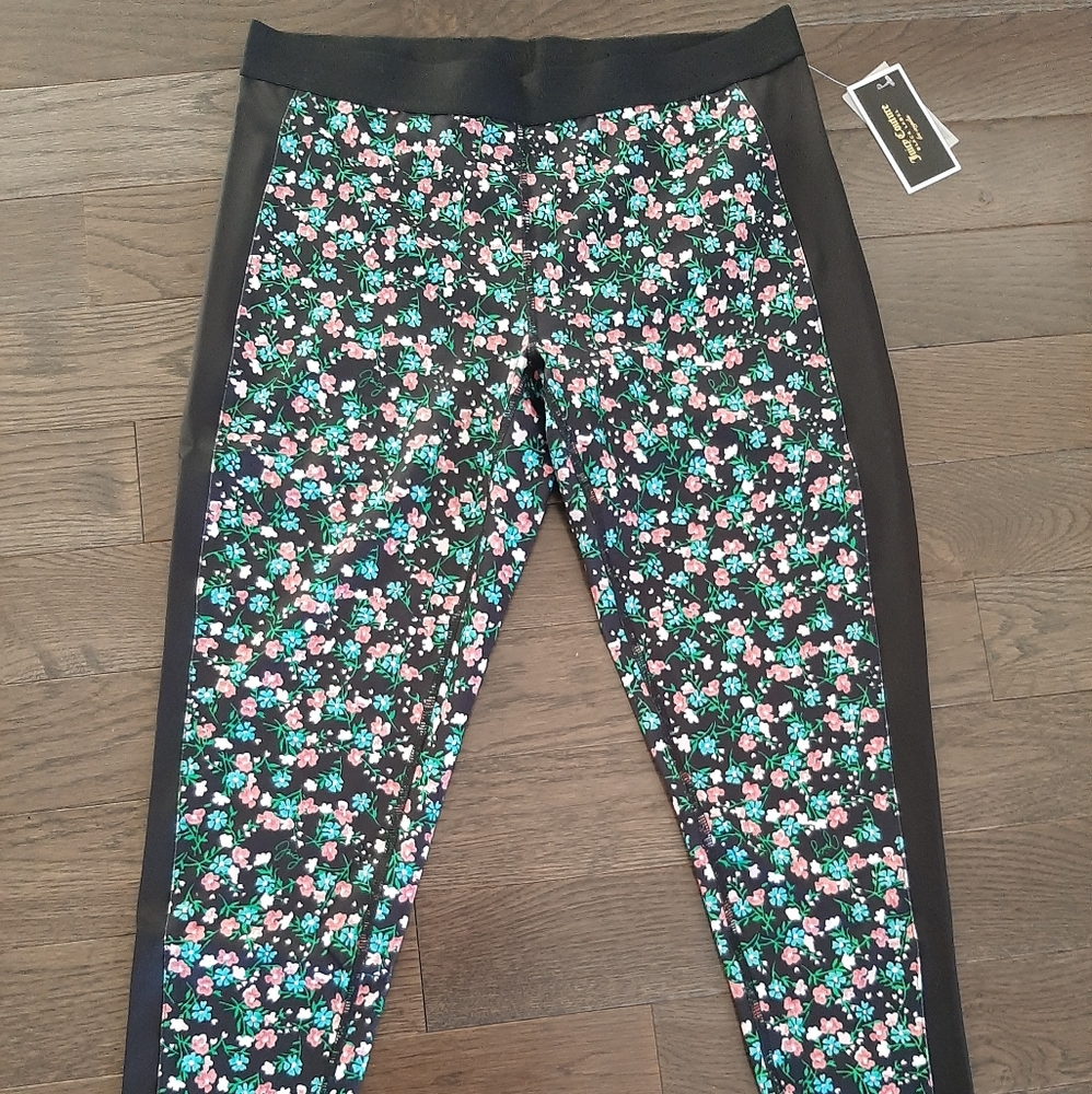 Juicy Couture Black Label Floral Leggings Size L